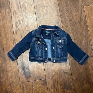 Girls denim jean jacket size 12 months